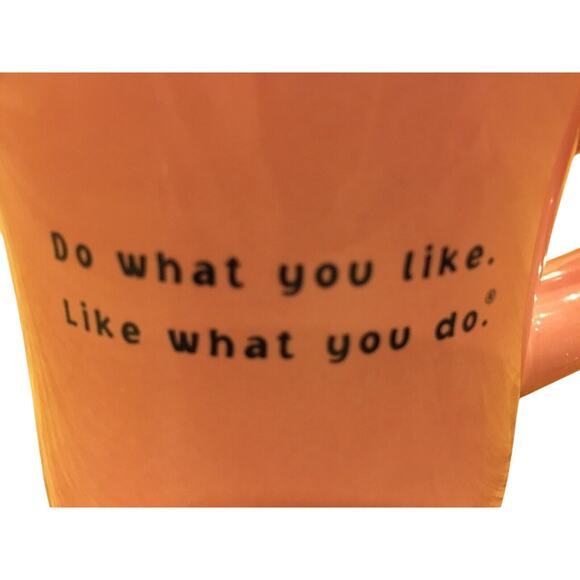 LIFE IS GOOD Mug Red Heart Pink “Do What You Like. Like What You Do" Valentine's - Picture 3 of 9